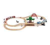 Circuit de Train Brio 33512 : Plateforme Voyageurs Amusante et Interactive