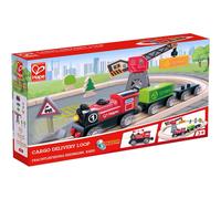 HaPe International – Circuit de train Cargo Delivery Loop – 19 pièces – Multicolore – 3+ ans