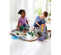 Circuit De Train Dino Adventure Multicolore TU