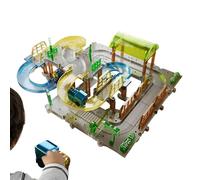 Circuit De Train Électrique | Train Électrique pour,Jouet Éducatif pour Jeu Intérieur et Extérieur Cité Ferme Fêtes Anniversaire