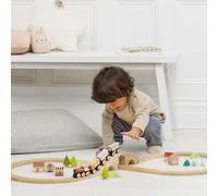 Circuit de train en 8 en bois FSC