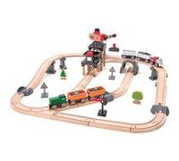 Circuit de train en bois parcours de la mine Hape G
