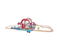 Circuit de train grande gare urbaine