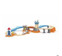 Circuit de train - Mission spatiale sur Mars - 48 pièces - Bleu - Dès 3 ans