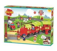 Circuit Ecoiffier Abrick Train vapeur Multicolore G