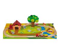 Imagin - Mon premier circuit Ferme en bois - Ma première ferme Marron G