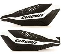 Circuit Equipment DAKAR Protège-mains, blanc-charbon pour homme