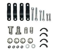 Circuit Equipment Kit de fixation pour garde-main Fenix Conical 28,6 mm Argenté