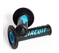 Circuit Equipment MA008-21Z Poignée Electra Racing Noire/Fluor Bleu