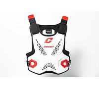 Circuit Equipment off-road Chest Protector C84 Defender White