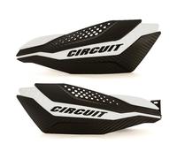 Circuit Equipment PM038-2D2 Protèges Mains Dakar Universal Carbon/Blanc