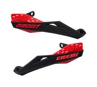 Protège-mains Circuit Fenix Carbone Rouge carbone Rouge carbone