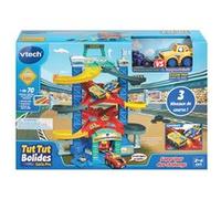 Circuit et Véhicules Vtech Tut Tut Bolides Série Pro Super Tour Duo Challenge Multicolore