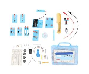 Circuit Experiment Box Series Parallel Circuit Building Kit for Wind Turbines Lighted LED Traffic Lights