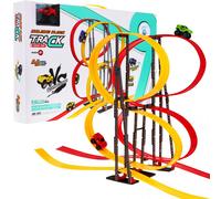 Circuit extrême Pour enfants à partir de 3 ans. Circuit à assembler, 198 pièces. + 2 Voitures Avec Aimant