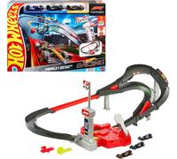 Circuit Formule 1 Hot Wheels F1 Playset 3 Auto Mclaren Alpine Racing Bulls JDY15