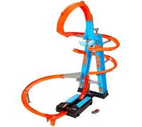 Circuit Hot Wheels - Altitude Crash - 80 cm - 1 véhicule inclus - Dès 5 ans