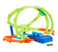 Circuit - HOT WHEELS - Hypersphere Crash JMG48 - Multi-zones - Booster - Véhicule inclus