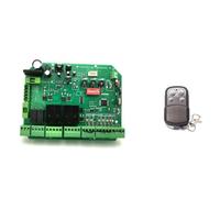 Circuit imprimé de commande de porte pivotante/coulissante DC24V/12V, connexion avec régulation de vitesse à double moteur et fermeture automatique de porte(DC24V with 4 remote)