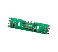 Circuit imprimé de trains à l'échelle 1:87 HO avec fonction de résistance 7,2 x 1,7 cm PCB en métal pour modélisme ferroviaire train à vapeur - sans résistance