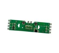 Circuit imprimé de trains à l'échelle 1:87 HO avec fonction de résistance 7,2 x 1,7 cm PCB en métal pour modélisme ferroviaire train à vapeur - avec résistance