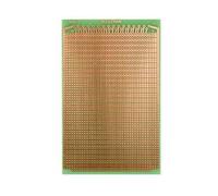Circuit imprime eurocard pastille 2 trous 100x160mm fr4 (1pc/bl) ECS2