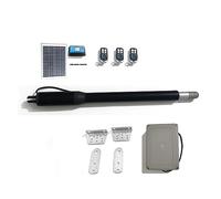 Circuit Imprimé Ouvre-porte simple de 200 kg avec panneau solaire, moteur de porte battante automatique, actionneur de télécommande, opérateur, accès à la cour de garage Con