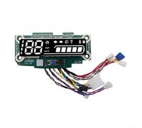 Circuit imprimé, pack contrôleur de carte mère pour scooter électrique E2 Pro avec affichage numérique de la vitesse et contrôle du niveau de la batterie, noir et vert