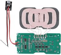 Circuit Imprimé Sans Fil,Bobine De Chargeur Sans Fil Diy Qi 3,Port Micro Usb,Module Émetteur De Sans Fil