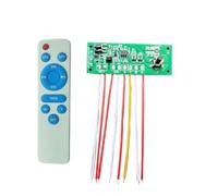 Circuit imprimé solaire de jardin avec télécommande pour LED bicolore blanc jaune 5 V - 6 V entrée 3,2 V/3,7 V batterie compatible PCB en fibre de verre - Usage extérieur