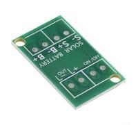 Circuit imprimé solaire pour batterie 3,2 V 3,7 V 4 V 11,1 V 12 V, module d'interrupteur automatique pour lampes solaires de jardin, rue, pelouse, circuit imprimé vert