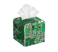 Circuit imprimé Vert,Porte-boîte à mouchoirs, Couvercle de boîte à mouchoirs, Distributeur de mouchoirs
