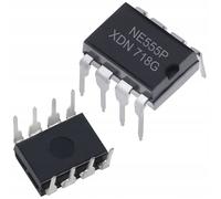 Circuit Intégré NE555 DIP8 - Double Minuterie 3 5-16V 500 kHz Pour PWM Oscillateurs Délais Générateurs