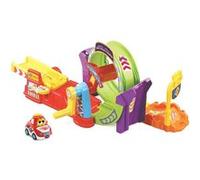 VTech - Toet Toet Voitures - Course & Stunt Looping - Comprend Sven StuntaCar - Jouets éducatifs pour bébé - Design Robuste et Durable - Age : 1-5 Ans