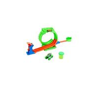 Circuit Monster Truck Chaos Loop Challenge Wreckin' Wolf 1/64 Slime Multicolore