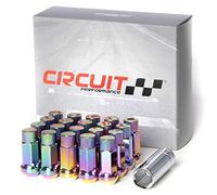 Circuit Performance Écrou à Crampon Hexagonal en Acier forgé pour Roues de Rechange 12 x 1,25 néo Chrome - Lot de 20 pièces + Outil
