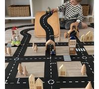 Waytoplay Circuit de voiture flexible 40 pièces