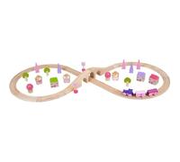 Circuit train chemin de fer en 8 fées bois 40 p - Marque - Modèle - Pour Enfant Fille