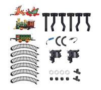 Circuit Train Sapin De Noël - Jouet De Noël Rechargeable avec Circuit - Train Jouet Autour du Sapin avec Lumière et Musique | pour À Partir De 3 Ans Fête Décoration Maison Jeu