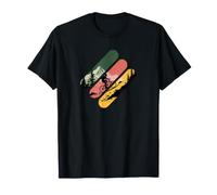 Circuit VÉLO vers Les Plus Hautes Montagnes Vert Rouge Jaune T-Shirt