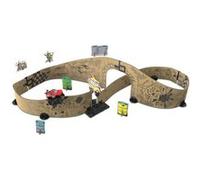 VTech - Car-Board Racers, Circuit Voitures Monster Tracks, Pistes de Course en Carton Recyclé* Extensibles à l’Infini avec Voiture Monster Truck Motorisé, Cadeau Enfant Dès 5 Ans - Contenu en Français