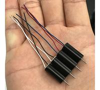 Circuits 4pcs / lot 716 DIY RC Drone electronic starter, DC 3.7V 50000RPM, 7mm * 16mm Micro Coreless electronic starter, Ultra-High Speed Engine Toy Engine Moteurs dédiés