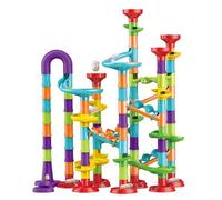 Circuits de Billes pour enfants, 113pcs Labyrinthe Billes Marble Run, Jouets de Construction Blocs, Jouet d'apprentissage STEM