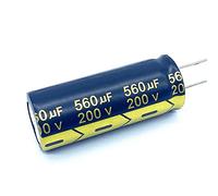 Circuits de contrôle 1 pièces condensateur électrolytique en aluminium 200v 560UF 200v 560UF taille 18 * 50