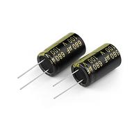 Circuits de contrôle 10 pièces condensateur électrolytique en aluminium 100V680UF 18x30mm haute fréquence faible ESR faible résistance condensateurs capacité