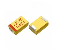 Circuits de contrôle 10PCS CASE D 16V 220UF 227 C 227C SMD 7343 TAJD227K016RNJ Condensateur au tantale