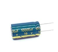 Circuits de contrôle 2 pièces 10000 uf 16 V faible ESR/impédance condensateur électrolytique en aluminium haute fréquence taille 16 * 30mm