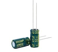 Circuits de contrôle 50pcs Condensateur électrolytique en aluminium à faible résistance à haute fréquence 50v47UF 47uf50v Volume: 6x12