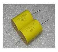 Circuits de contrôle Broche en cuivre MPT 18.0j 400V 18uf 186j axial à travers le condensateur de Film de Division de fréquence centrale 1 pièces