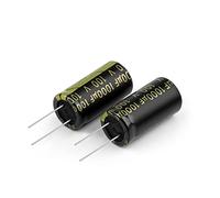 Circuits de contrôle Condensateur électrolytique en aluminium, 100v, 1000UF, 18x35mm, haute fréquence, faible ESR, faible résistance, 10 pièces